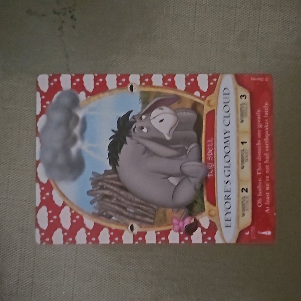 Eeyore's Gloomy Cloud Sorcerer's of The Magic Kingdom Card